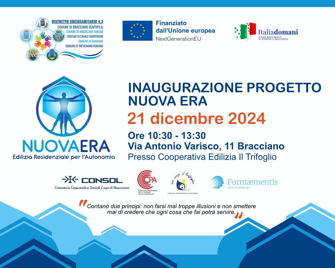 Inaugurazione del Progetto “Nuova Era”: un nuovo inizio per l’autonomia residenziale